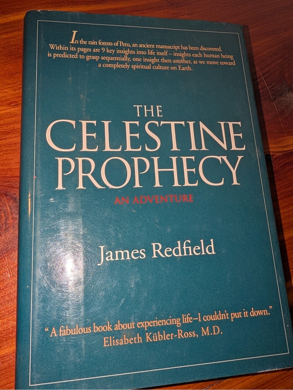 The Celestine Prophecy by James Redfield Hardcover Book